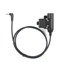 new u94 tactical ptt for original rac tmc comtac earmor headset hunting accessories for xiaomi 1s 2s walkie talkie