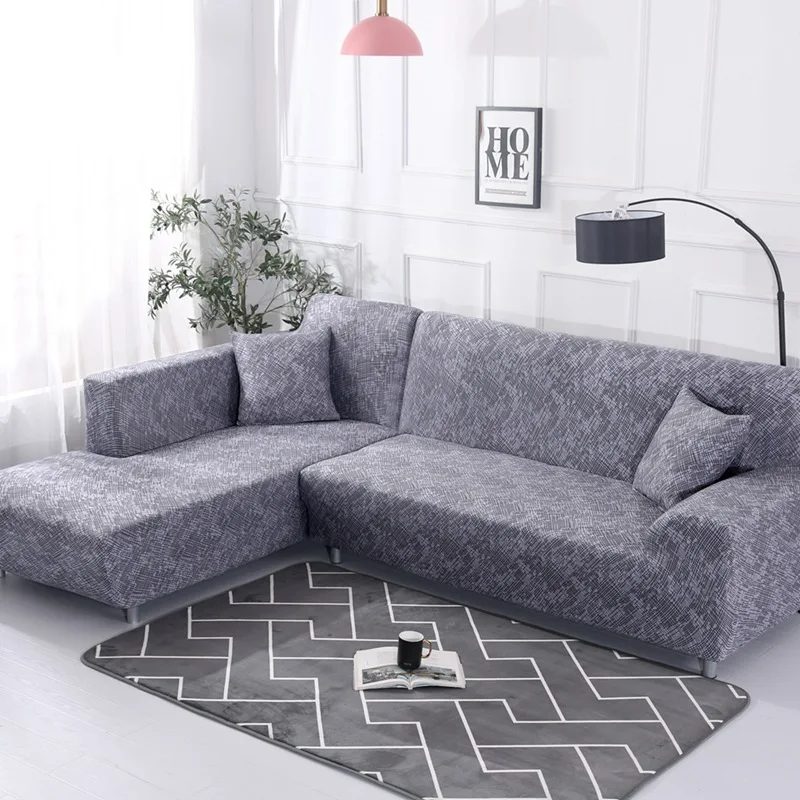 Чехол для дивана L-образной формы 1/2 шт. | Дом и сад