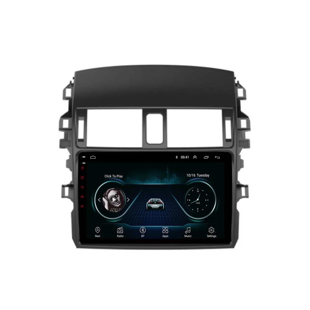 4G LTE Android 8,1 подходит для TOYOTA Corolla 2008 2009 2010 2011 Мультимедиа стерео автомобильный dvd-плеер навигация gps радио