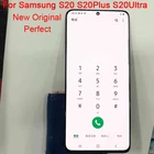 Новый ЖК-дисплей S20 Ultra для Samsung Galaxy S20 Plus, ЖК-дисплей с рамкой 1440*3200, S20 SM-G981B S20 Plus G986FDS G988F, дисплей с сенсорным экраном