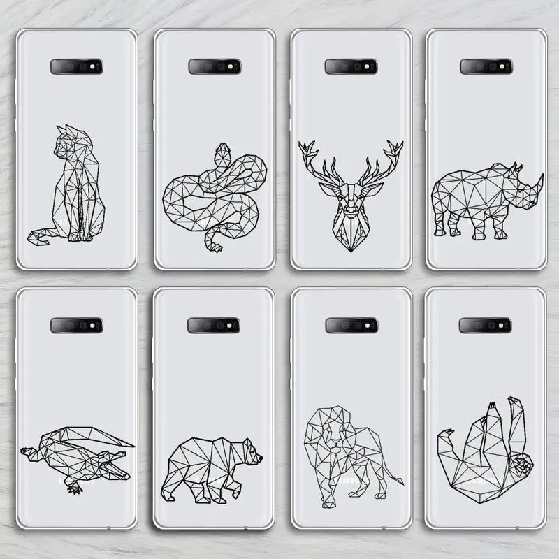 

Funny abstract black line art design Phone Case for Samsung A71 S9 10 20 HUAWEI p30 40 honor 10i 8x xiaomi note 8 Pro 10t 11