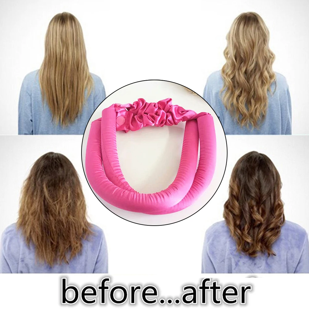 

Hair accessories Heatless Hair Curlers Styling waves without heat Soft hair curlers for sleep Wet Dry Long Short Hair Rollers