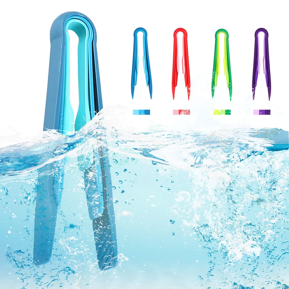 3 шт./компл. пищевой многоцветной пластиковый зажим для хлеба салат пиццы