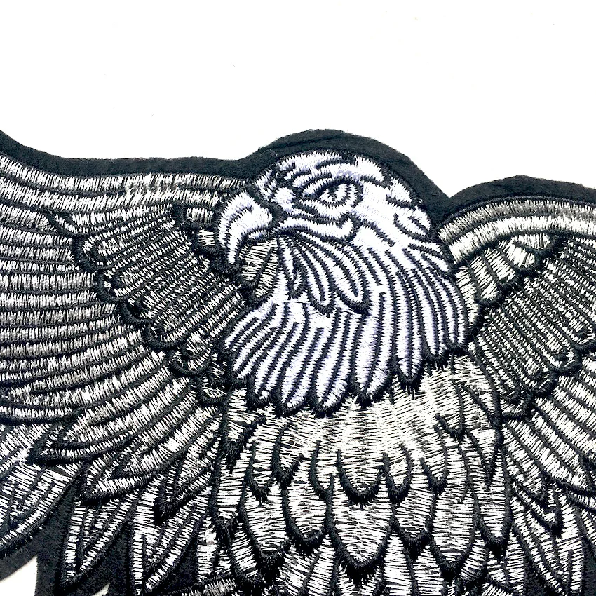 1 шт. крутые вышитые железные нашивки в виде орла птицы для аппликация на одежду DIY