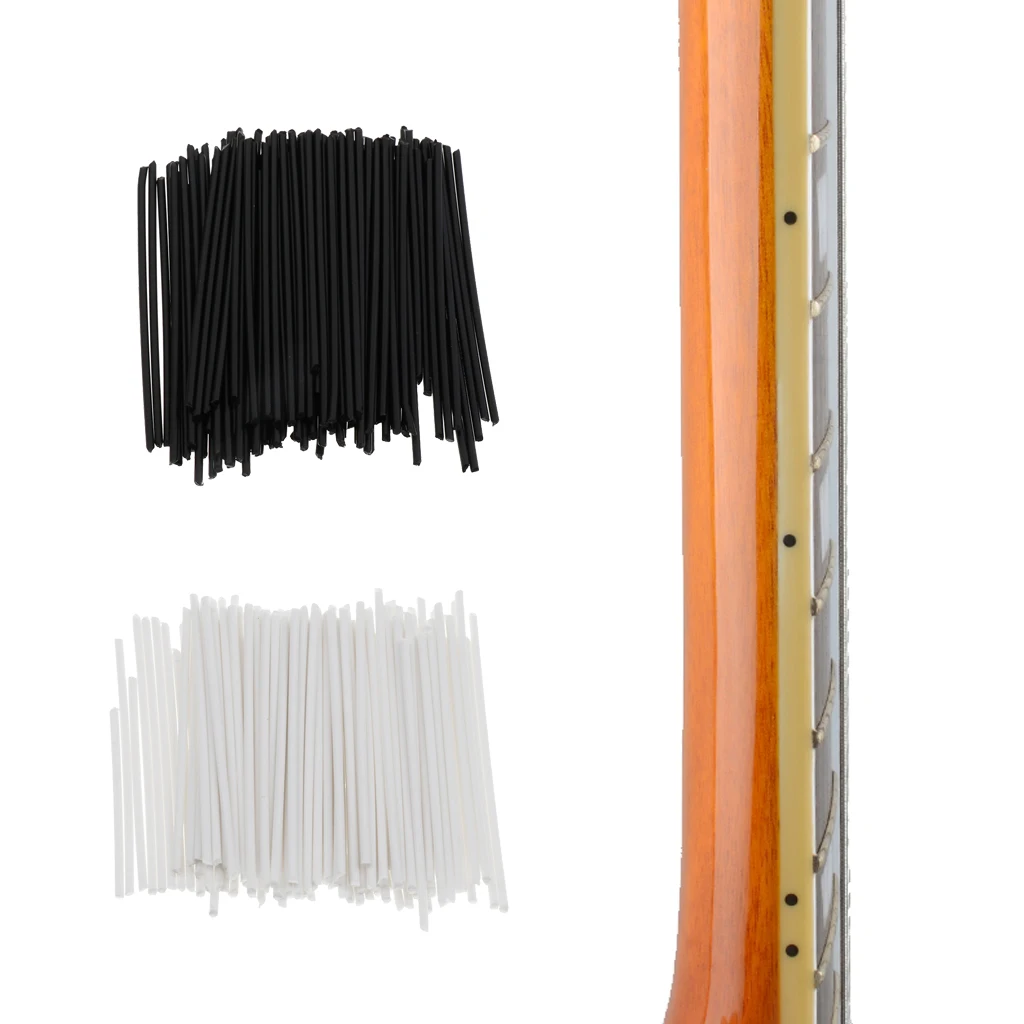 

1 Pack ABS Plastic Guitar Bass Neck Fret Side Dot Position Markers Sticks DIY 1.5mm