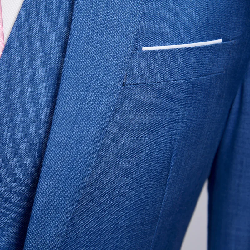 

Good Quality Very Suits 2019 New Refreshing Designs Fashion Dress Suit Luxury One Button Tuxedo Jacket Male Sets 3 Pieces 1010