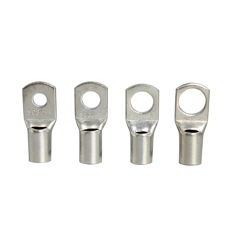 5PCS/10PCS SC 70-10 70-12 Wire Nose Terminal SC70 Bare Copper Battery Block Lugs Hole 70mm Type Crimp Cable Connector | Обустройство