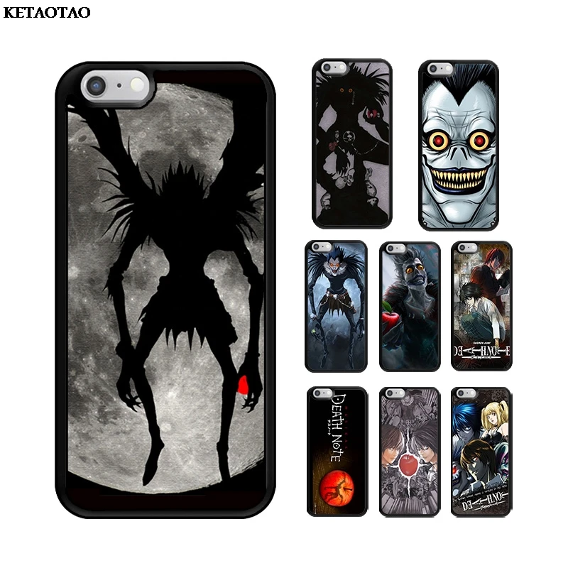 KETAOTAO Death Note Lplastic TPU Мягкий силиконовый чехол для телефона iPhone 5S 6S 7 8 Plus XR XS 11 ProMax