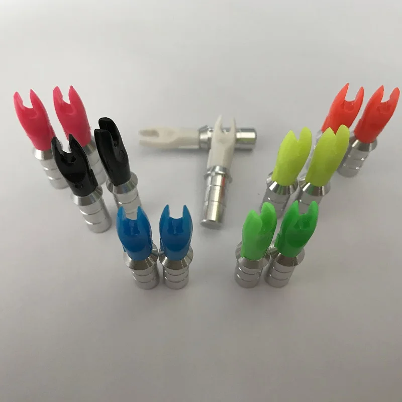 60 шт. Linkboy стрельба из лука id6.2мм стрелки штифты алюминиевые стрелы для блочного