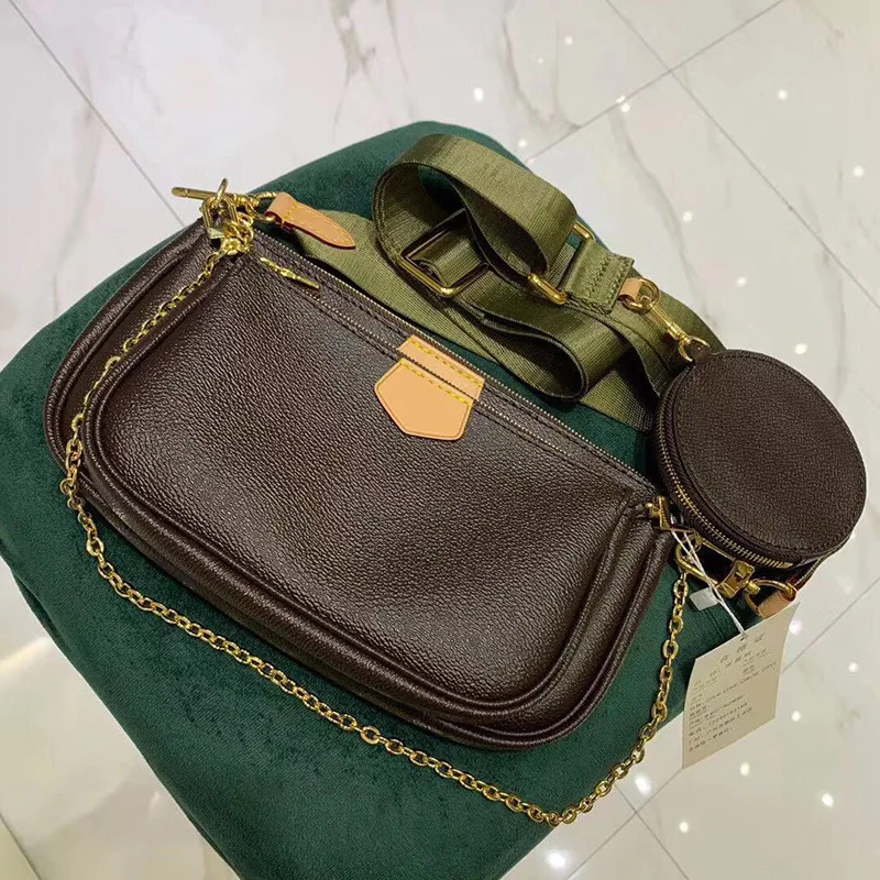 

2020 New Fashion Women's Shoulder Bag Three Piece wallet Ladies Crossbody Bag Good Quality