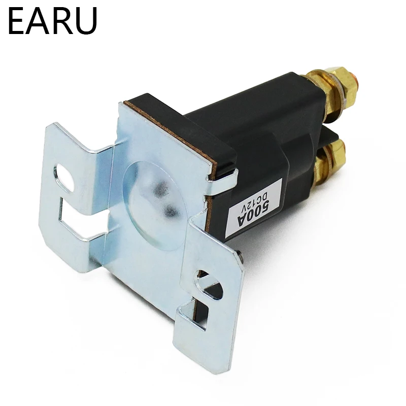 Стартовое реле с двумя аккумуляторами 4 Pin большой ток 500A 12 В 24VDC автомобильный