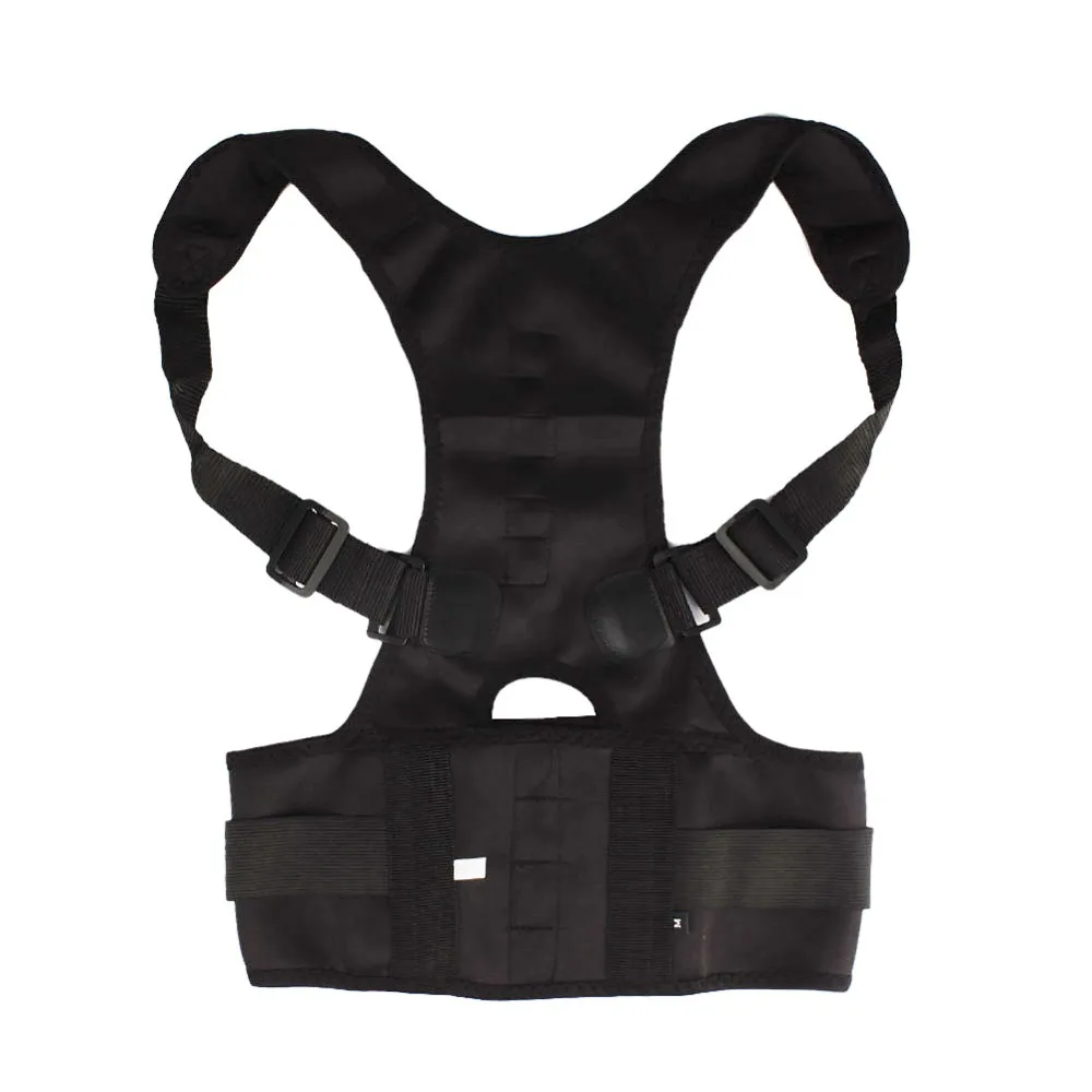 Регулируемый магнитный ортопедический жилет черного цвета для взрослых | Спорт и