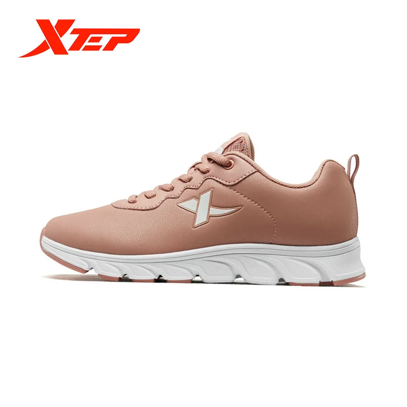 Xtep Blade, мужские и женские кроссовки, Весенняя Новинка, кожаная поверхность, легкие дышащие спортивные кроссовки, кроссовки для бега, 881118119265