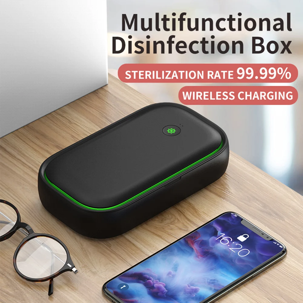 Портативный Многофункциональный ультрафиолетового чехол телефона стерилизатор