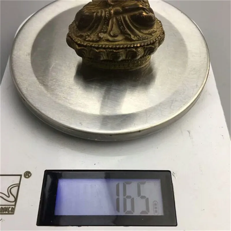 Китайский Тибет Бронзовая статуэтка Будды старый Медь статуя | Дом и сад