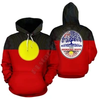 australia aboriginal flag 3d all over printed hoodies zipper hoodie women for men pullover streetwear cosplay costumes