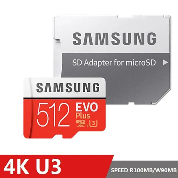 

SAMSUNG Micro SD 256GB 128GB 512GB 512GB EVO Plus MicroSD Cards Memory Card EVO+ SDHC SDXC Max 100M/s C10 TF Trans Flash 512GB