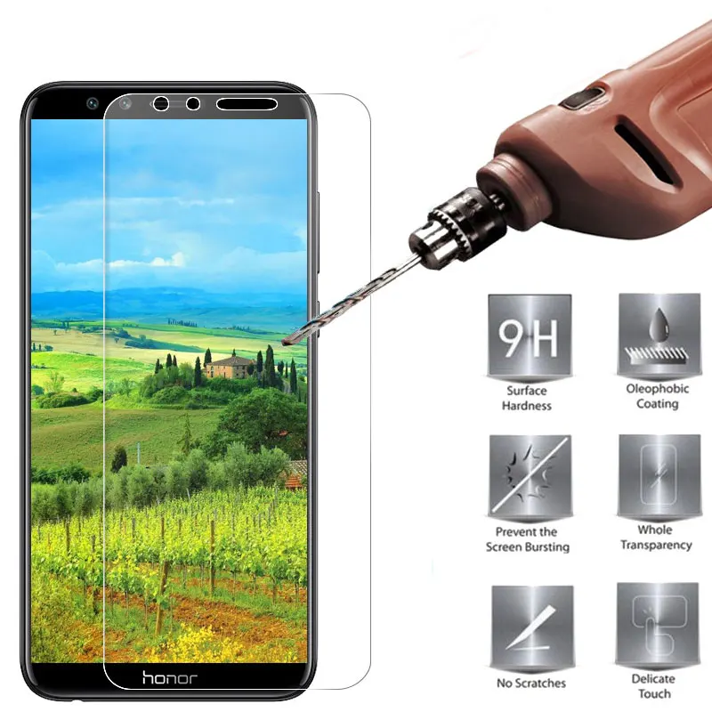 Защитное стекло для huawei Honor 9 Lite S защитный светильник экрана 9H 2.5D закаленное 10 V10