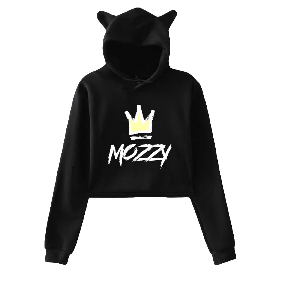 

Mozzy cat ears hoodie women's long-sleeved hooded sweatshirt hot-selling casual all-match hoodie tops