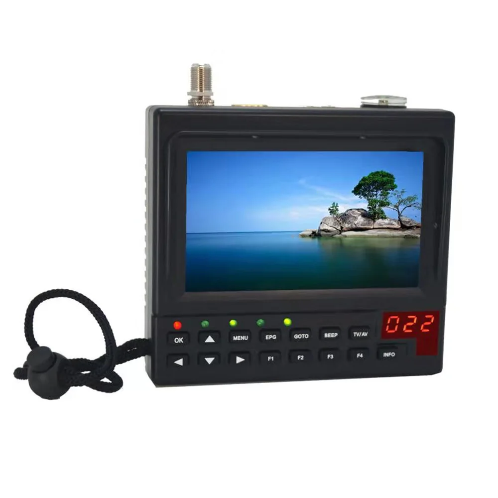 KPT-268AH 4 3 дюймов DVB-S2 Satfinder DVB-S быстрая отслеживание Full HD цифровой спутниковый