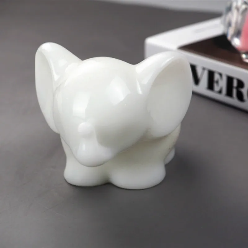 Так мило слона формы безделушка коробка силиконовые каваи Раковины Коробка