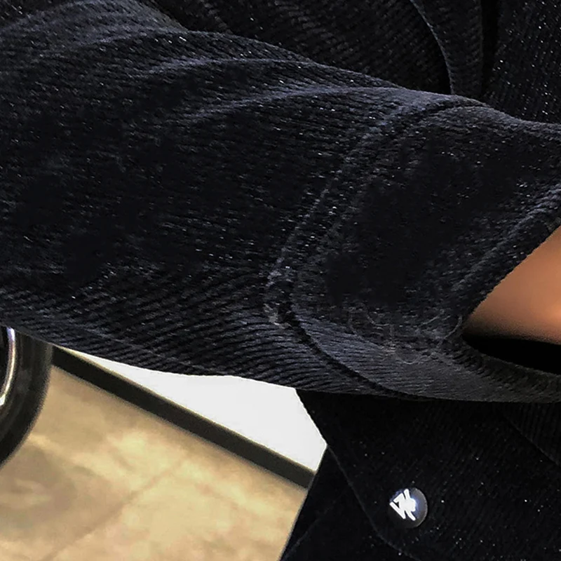 

Mens 2021 Corduroy Winter Jackets and Coats Casual Slim Fit Steetwear Wool Trench Jacket Business Social Outwear Ropa De Hombre