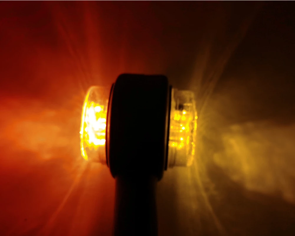 Боковой габаритный фонарь для грузовика 2 светодиодный Ода 24 В | Автомобили и