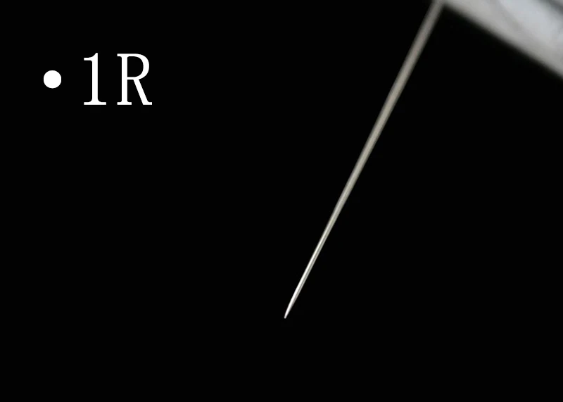1R needle 500pcs 500 шт./кор. 3R тату-машинка мануального татуажа бровей Иглы полу-перманентный макияж тату для бровей, микро лезвия для макияжа губ и машинка мунсу иглы 0,35 мм* 50 мм - Габаритные размеры: 1R needle 500pcs