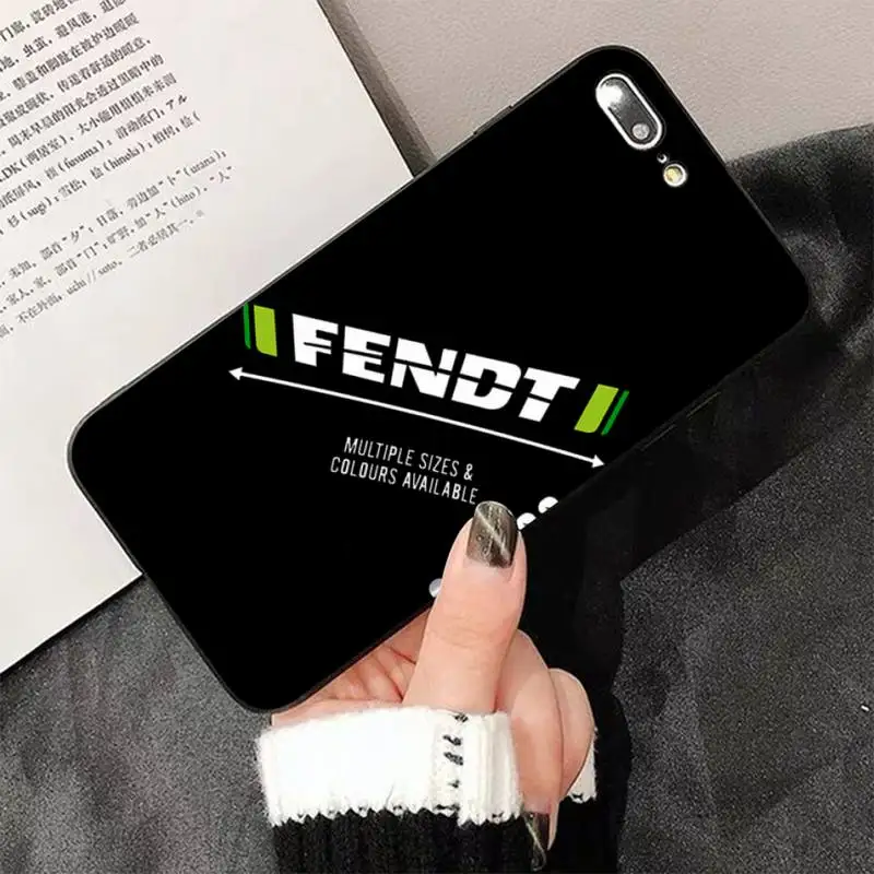 TOPLBPCS fendt чехол для телефона с трактором iPhone 8 7 6 6S Plus X 5S SE 2020 XR 11 12 pro XS MAX|Бамперы| |