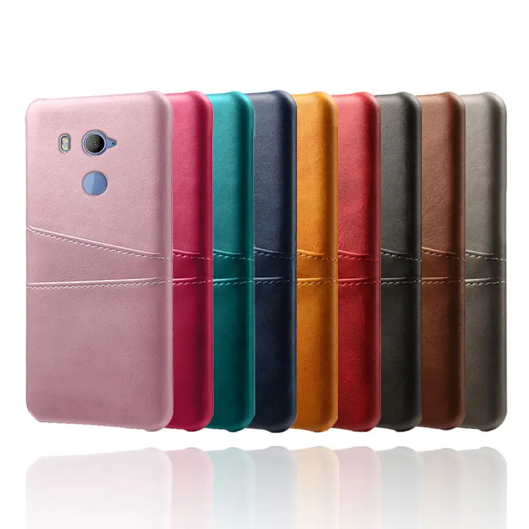 Роскошная Обложка на заднюю панель из искусственной кожи для htc D12 Plus U11 Plus U11 Eyes кошелек с отделениями для карт чехол для телефона для htc U11 Plus Eyes D12 Plus чехол