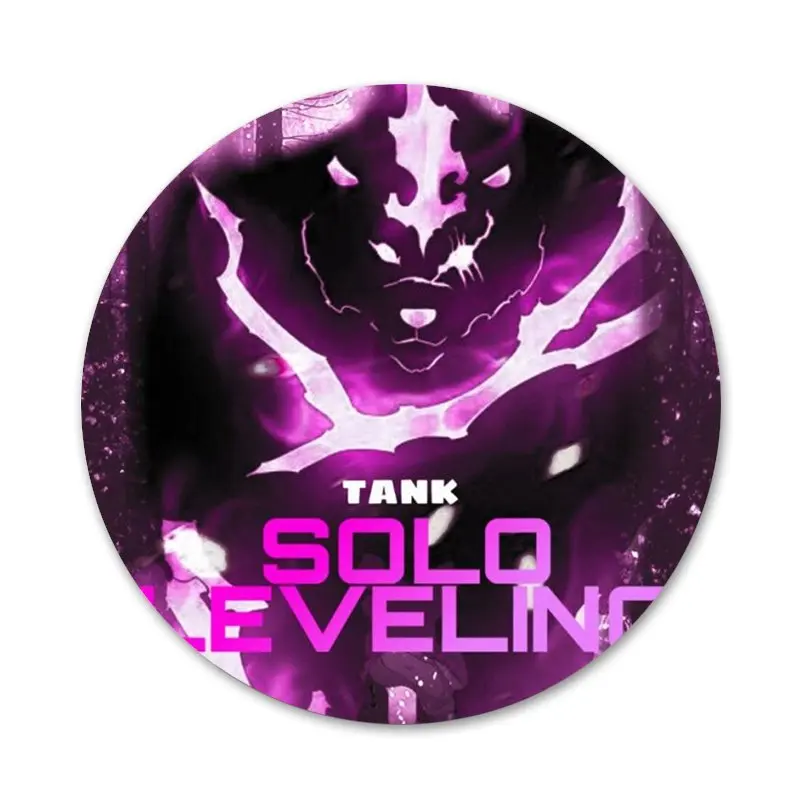 

Solo Leveling Badge Brooch Pin Accessories For Clothes Backpack Decoration gift