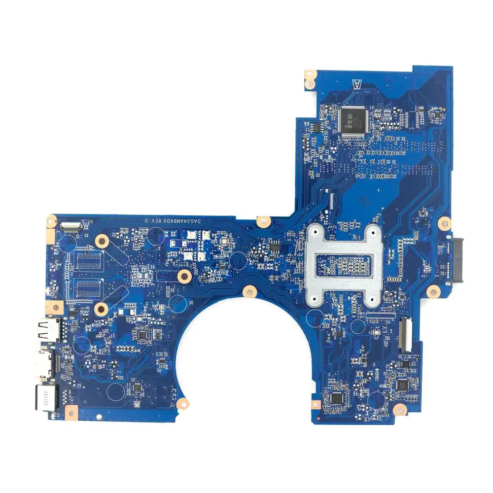 Billig 901573-601 901573-501 901573-001 UMA DDR4 Motherboard G34A DAG34AMB6D0 W/ I7-7500u CPU Für HP 15-AU Serie