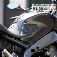 motorcycle tankpad anti slip tank pad sticker protection stickers side tank pads traction pad for yamaha mt 09 mt 09 mt09 2021
