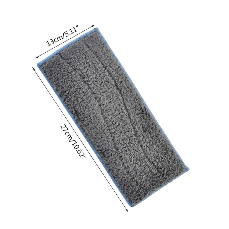 

X7AB 6 Pcs Vacuum Cleaner Replacement Mop Compatible with Braava Sweeper Robot Wet Dry Mopping Pads Washable Cloths Vacuum Parts