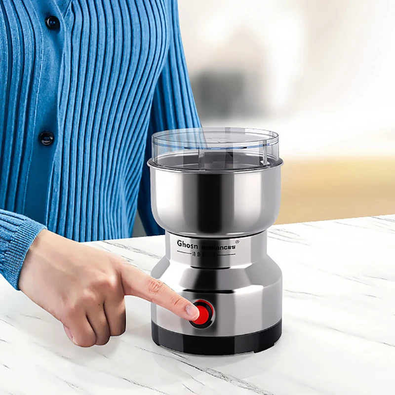 

Electric Coffee Grinder Electric Kitchen Cereals Nuts Beans Spices Grains Grinder Machine Multifunctional Home Coffee Grinder