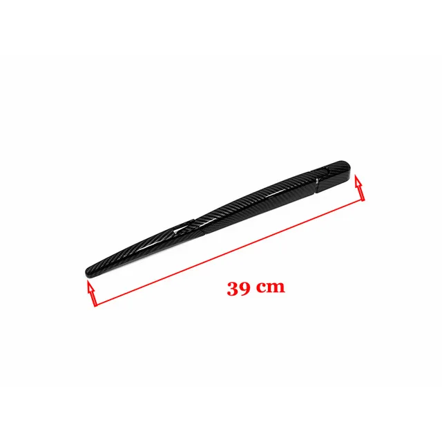 

УГЛЕРОДНЫЙ хром для Toyota WISH 2010-2012, Автомобильный задний стеклоочиститель для лобового стекла, щетка, крышка, отделка, молдинг, автомобильный Стайлинг, аксессуары