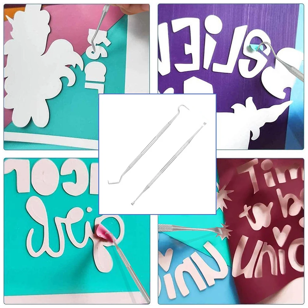

22pcs Craft Vinyl Weeding Tools Set Basic Vinyl Tool Kit For Silhouettes Cameos Lettering Dried Flower DIY Handmade Accessories