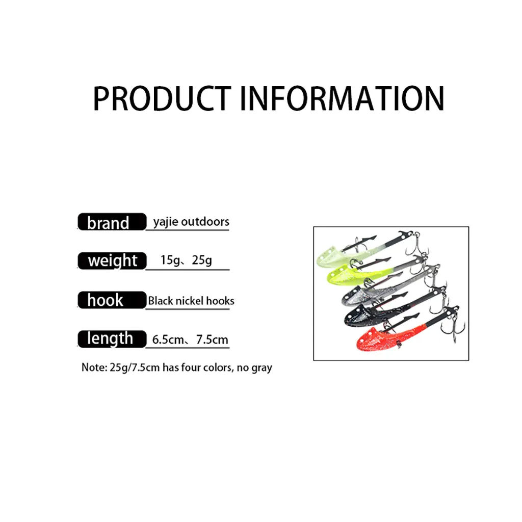 2020 рыболовные приманки светящийся свинцовый крючок противоударный мягкий для из