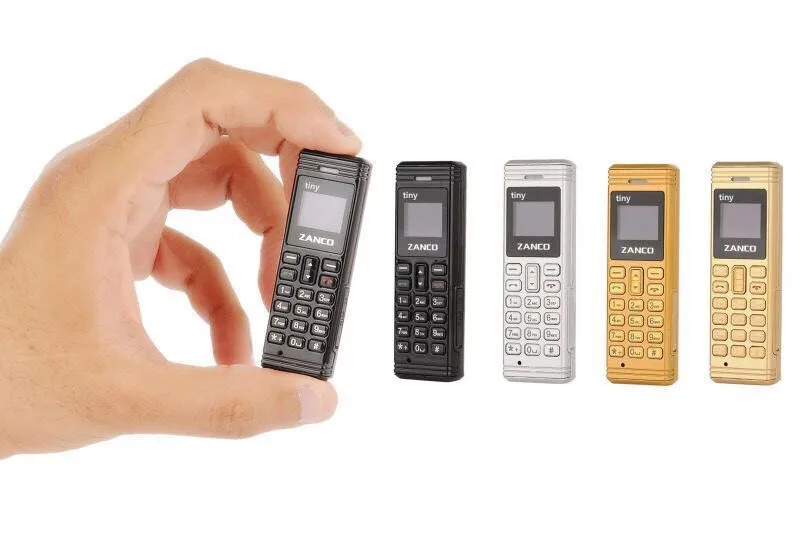 2G Zanco крошечные Fone в мире самый маленький Fone коллекция Бесплатный подарок с каждой покупкой Bluetooth 3,0 долгожданный маленький телефон