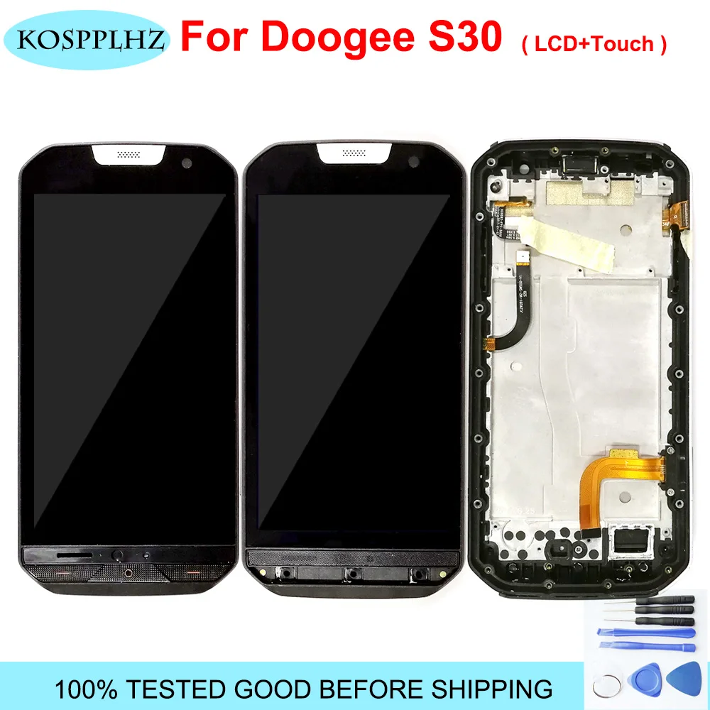 Оригинал используется для 5 0 &quotDoogee S30 ЖК дисплей + сенсорный экран дигитайзер