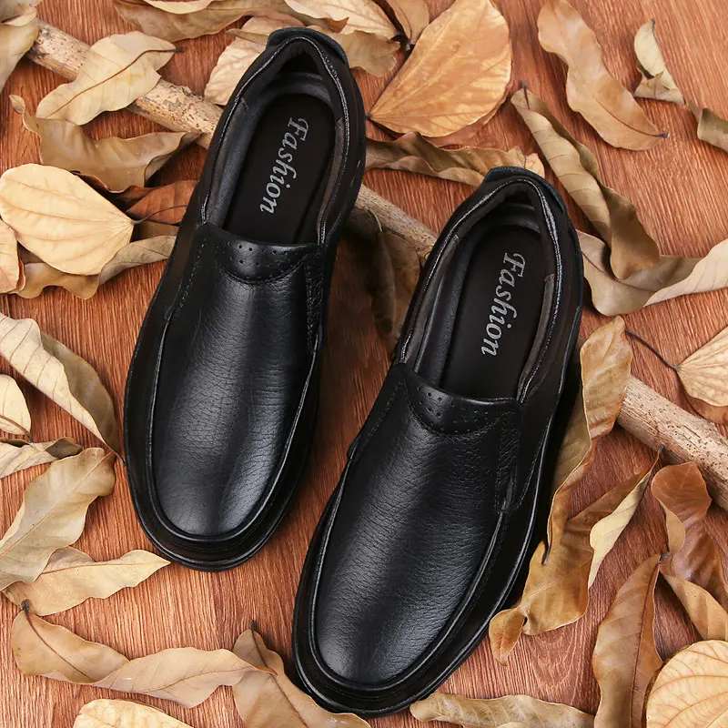 Black(No Fur) Мужская обувь; Роскошная Брендовая обувь из натуральной кожи; chaussure homme; Повседневная осенне-зимняя обувь; Vestidos Formales; деловая обувь; цвет черный, коричневый - Цвет: Black(No Fur)