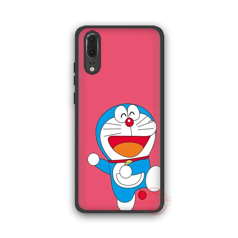 WEBBEDEPP Doraemon ТПУ чехол для телефона Huawei P10 P20 P30 Lite Pro Y6 Y7 prime 2018 Y9 2019 |