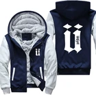 Толстовка Unkut Мужская в стиле хип-хоп, Мужская Утепленная флисовая куртка Рингера с длинным рукавом, бесплатная доставка, модная модель стандарта ЕС