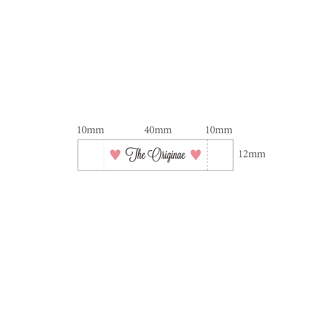 Пользовательские швейные этикетки вязаные этикетки-персонализированный бренд