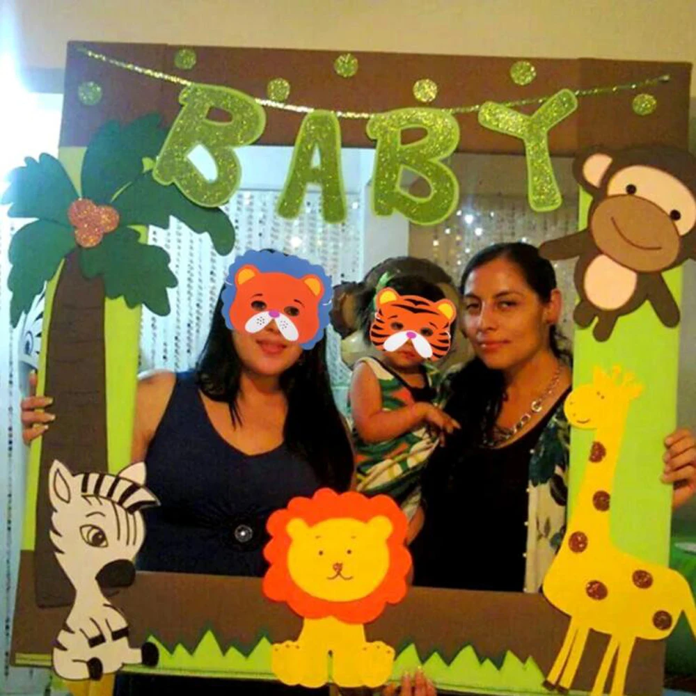 Креативная детская маска из смешной ЭВА 10 шт. с животными детское платье для