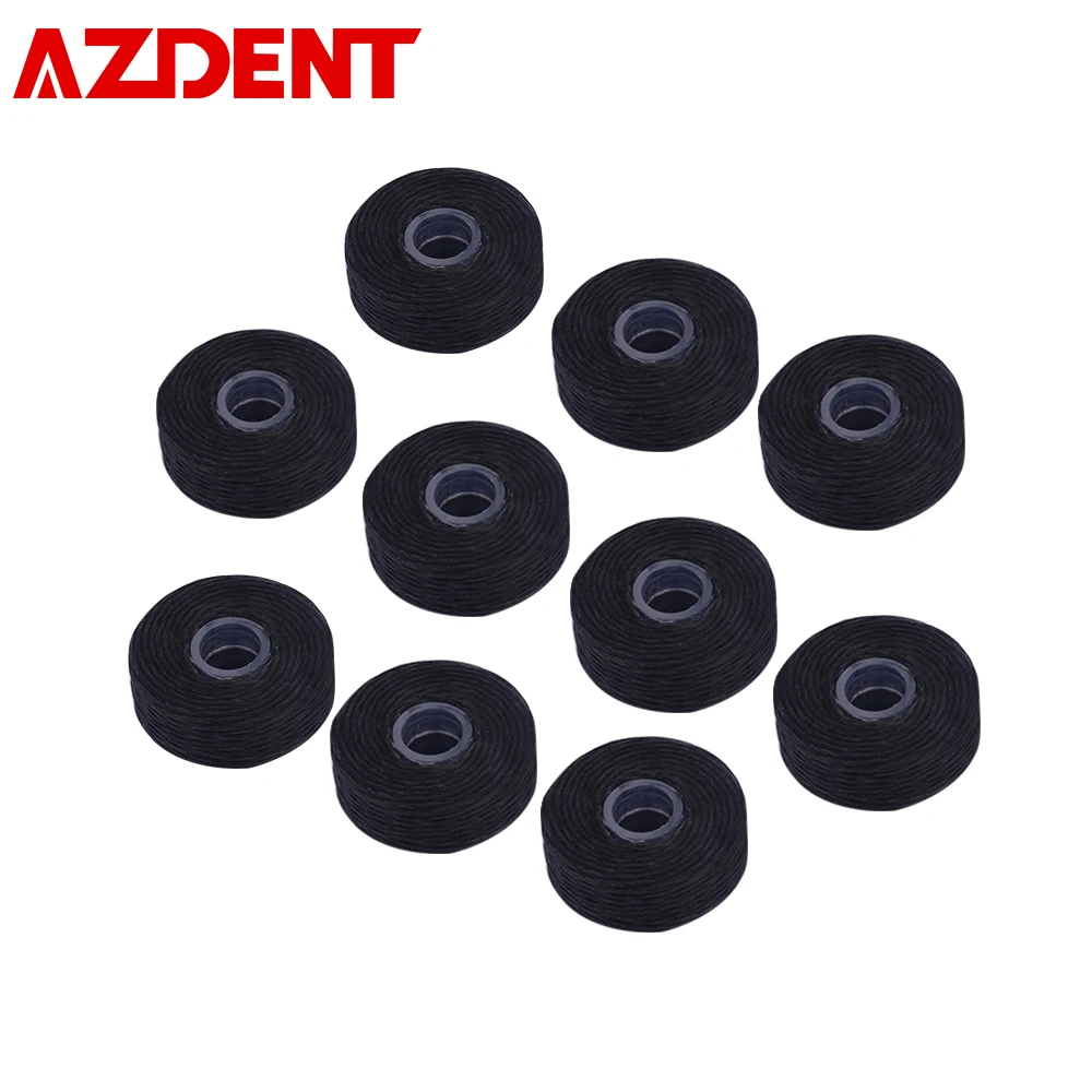 AZDENT 10 шт./упак. 50 м воск полиэфирная зубная нить с мятным вкусом населенных