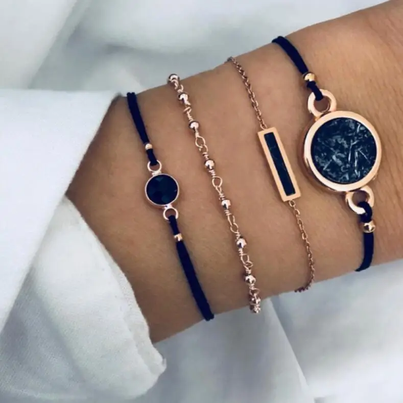 Горячие смешанные стили Boho кисточкой лист слон Черепаха Фатима хамса луна сердце оболочки ручной работы очаровательные браслеты женские ювелирные браслеты