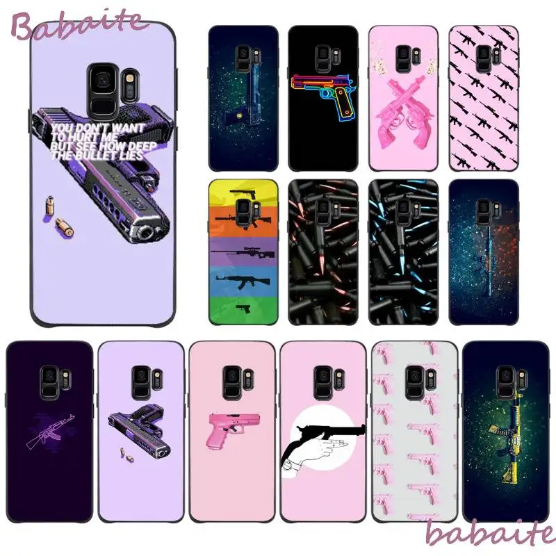 Шикарный уникальный дизайн телефона Babaite shooting so cool gun для Samsung GALAXY S10 20 PLUS S10E LITE 5G M20