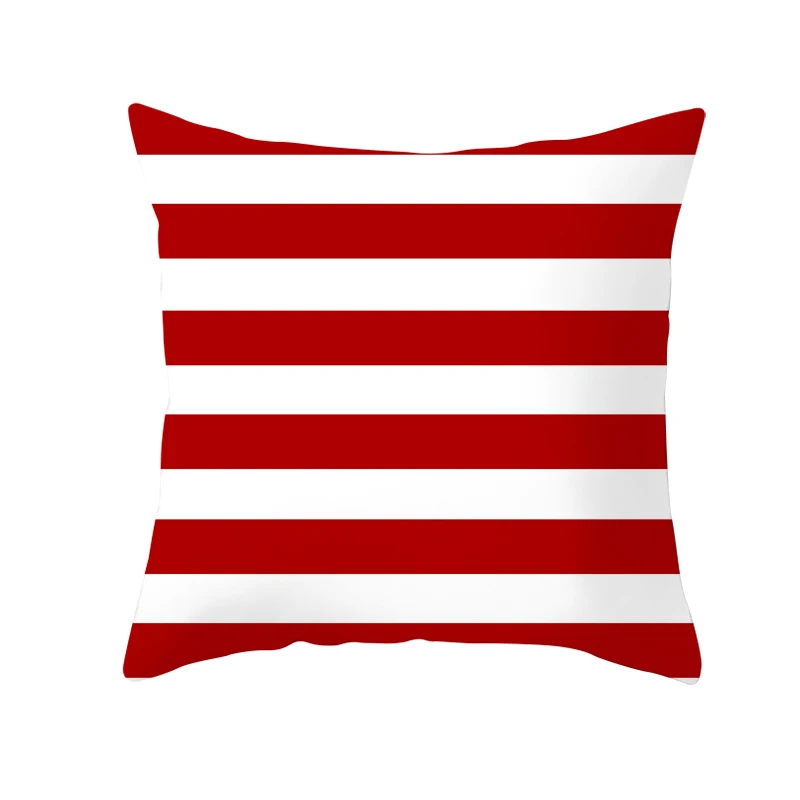 Геометрический красный чехол для подушки украшение дома 45*45 см из микрофибры