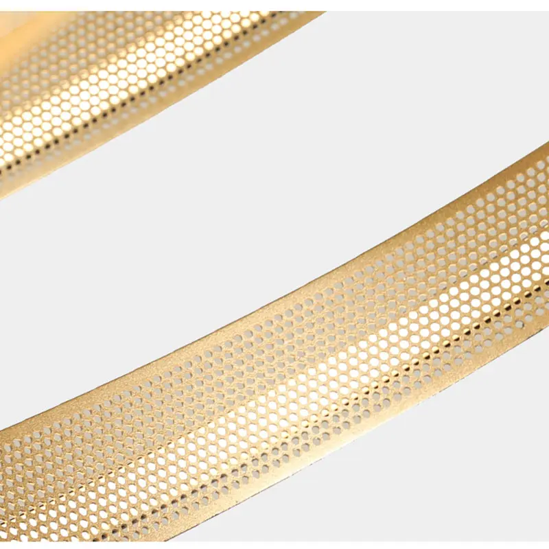 Современная светодиодная Подвесная лампа художественное освещение с кольцами